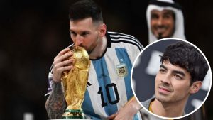 Joe Jonas usó un filtro de Lionel Messi y es furor en Tik Tok