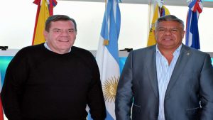 Guillermo Montenegro y Claudio Tapia se reunieron para negociar por el José María Minella