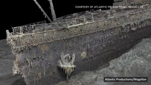 Titanic: se publicaron nuevas imágenes 3D del estado actual de la nave