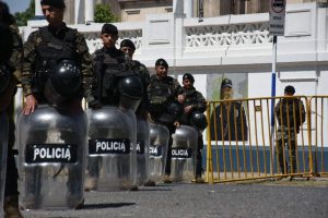 Importante operativo policial en el partido entre Gimnasia y San Lorenzo