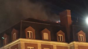 Se quemó el Casino de Mar del Plata tras la falla Valenciana