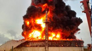 Explosiones provocadas por pérdida de combustible en termoeléctrica cubana