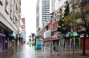 Tras llegar a un acuerdo, levantan el acampe de la Peatonal San Martín