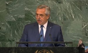 Alberto Fernández habló en la asamblea general de la ONU