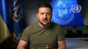 Zelenski pide a la ONU actuar contra el “terror energético” de Rusia