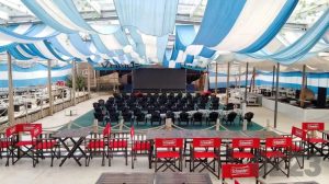 Fan Fest Mar del plata: instalan otro en un balneario de Punta Mogotes