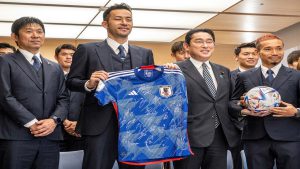 Mundial de Qatar 2022: La Selección de Japón volvió al país y los recibió el Primer Ministro