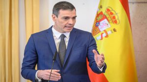 Pedro Sánchez llegó a Ucrania para brindar su apoyo