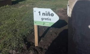 Lobería: “Un niño gratis”