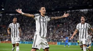 Ángel Di María se despidió de la Juventus