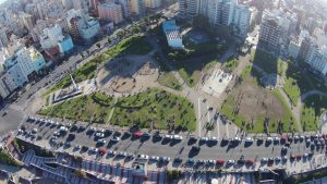 Se viene el estacionamiento subterráneo en Plaza España