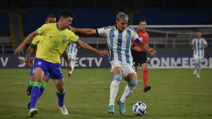 La selección argentina Sub 20 de Javier Mascherano cayó ante Brasil en el Sudamericano