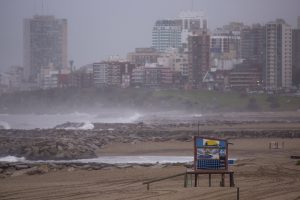 Se acerca la lluvia a Mar del Plata, hay probabilidad de chaparrones