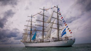 Vuelve La Fragata Libertad a Mar del Plata