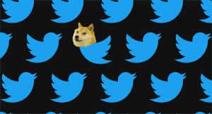 Twitter cambia su logo por el perro de Dogecoin y la divisa sube un 20%
