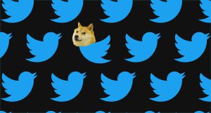 Twitter cambia su logo por el perro de Dogecoin y la divisa sube un 20%