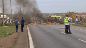 Protestas tras la derrota de Bolsonaro en Brasil