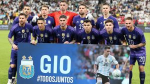 Argentina golea 5-0 a Emiratos Árabes