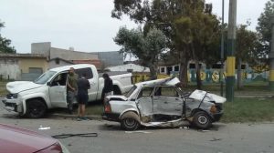 Automovilista se encuentra en grave estado tras brutal accidente en Vertiz y Cerrito
