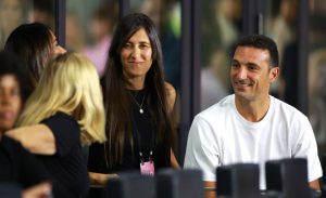 Lionel Scaloni dio el presente en el partido del Inter Miami de Lionel Messi por los cuartos de la Leagues Cup