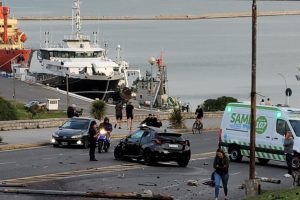Choque en Playa Grande: La Fiscalía de delitos culposos le inició una causa al conductor