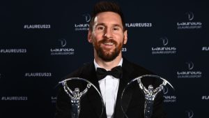 Lionel Messi fue elegido como el mejor deportista Laureus del 2023