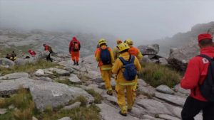 Avanza el rescate de las 75 personas varadas en el cerro Champaquí