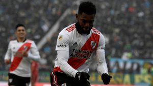 Miguel Borja recibe críticas por su bajo rendimiento en River Plate