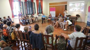 Fernanda Raverta participó del encuentro con equipos técnicos del programa para el fortalecimiento de los centros socioeducativos