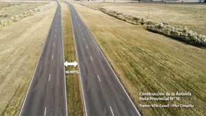 Kicillof anunció la construcción de la segunda calzada de la Ruta Provincial 11