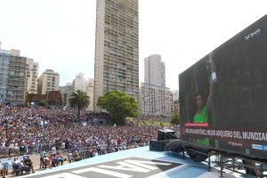 Arena Fest en Mar del Plata: casi 140 mil personas reunidas por la gloria de la Selección Argentina