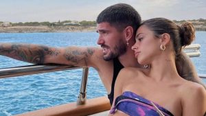 Rodrigo de Paul y el romántico gesto con Martina Stoessel