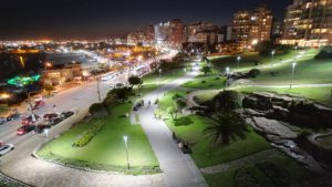 Mar del Plata: Recambio de luces sodio a led en las avenidas de la ciudad
