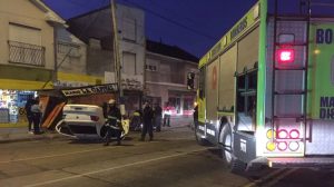 Terrible choque en Jara y Colón, ambos conductores estaban alcoholizados