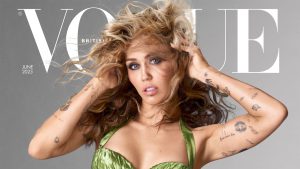 Miley Cyrus es la nueva tapa de British Vogue y presenta nuevo videoclip