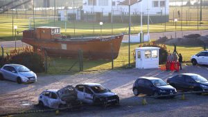 Los acusados de prender fuego los autos en Aldosivi se negaron a declarar