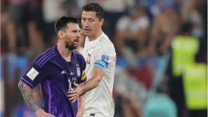 Mundial Qatar 2022: El tenso cruce entre Messi y Lewandowski