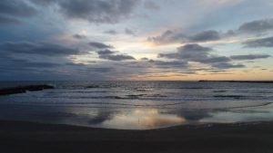 Clima en Mar del Plata: inicio de semana con tormentas y alta humedad