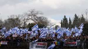 Israel vivió otra jornada de protestas: 250 mil personas se hicieron escuchar frente a la reforma judicial