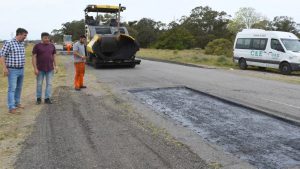 Comienzan los arreglos sobre ruta 11 entre Mar del Sud y Miramar