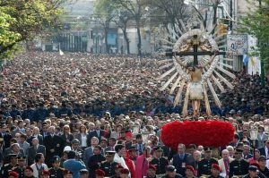 Después de dos años, los creyentes católicos salteños volvieron a celebrar la fiesta del milagro