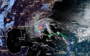 El huracán Nicole impacta en Florida