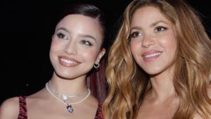 Emilia Mernes y Shakira se encontraron en los premios “Mujeres Latinas en la Música de Billboard 2023”