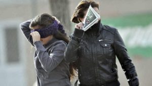 Atención: rigen alertas amarillas por vientos y nevadas en Chubut y Santa Cruz
