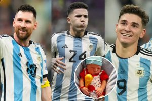 Un bebé nació el día de la final del Mundial Qatar 2022 y sus padres lo nombraron Lionel Enzo Julián