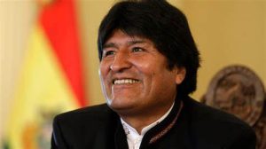 Evo Morales llega al teatro Colón de Mar del Plata