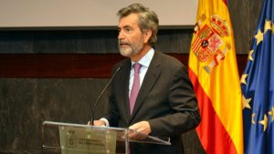 El presidente del Tribunal Supremo de España dimitió