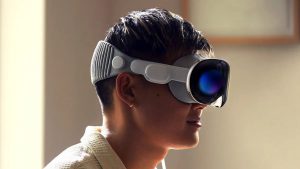 Las gafas de realidad virtual Vision Pro de Apple funcionarian con un lente liquido