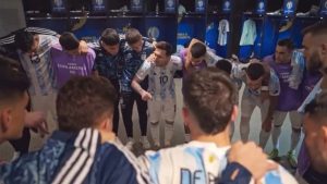 La arenga de Messi que emocionó a toda la Selección