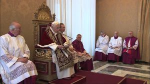 El día que Benedicto XVI renunció a ser Papa, un antes y un después en la historia